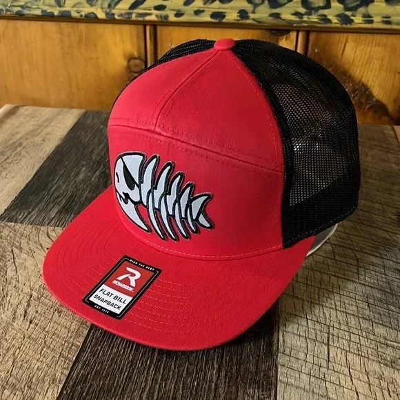 CUSTOM DESIGN 7 PANEL FISHING HAT UNISEX - Picture 4 of 6